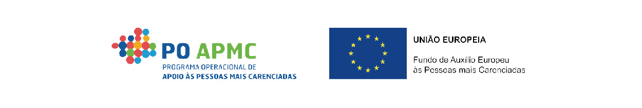 Cofinanciamento Programa Operacional de Apoio às Pessoas Mais Carenciadas